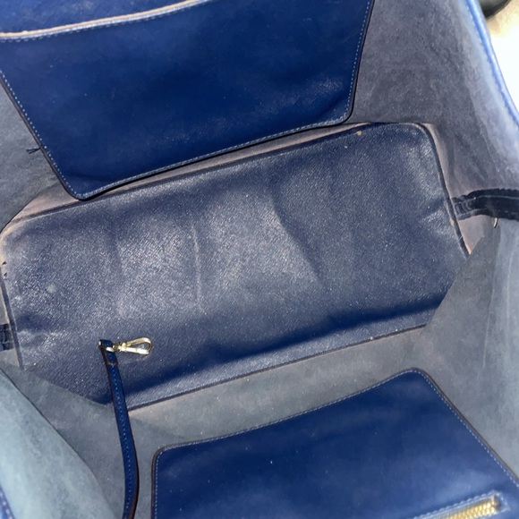 Large Dark Blue MK Tote - Picture 9 of 9